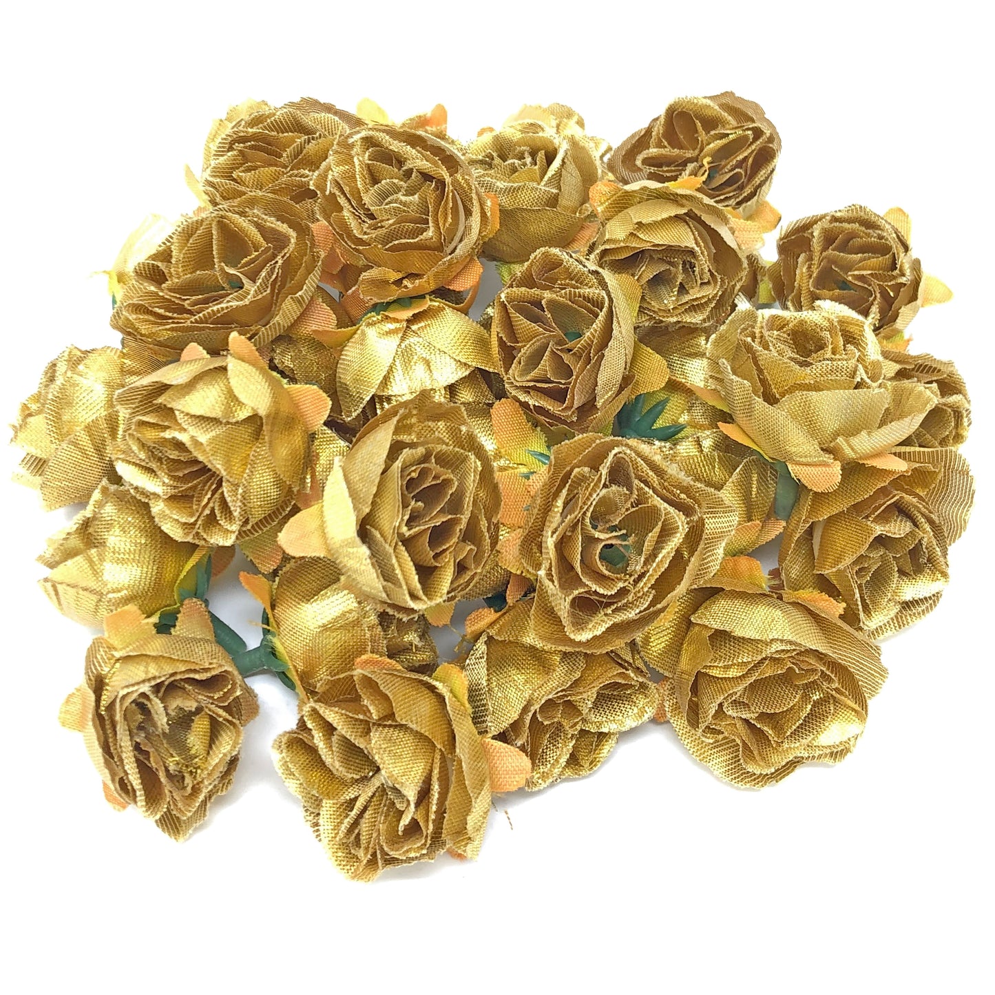 25mm Synthetic Rose Bud Flowers (Faux Silk) - Mini Rose Buds