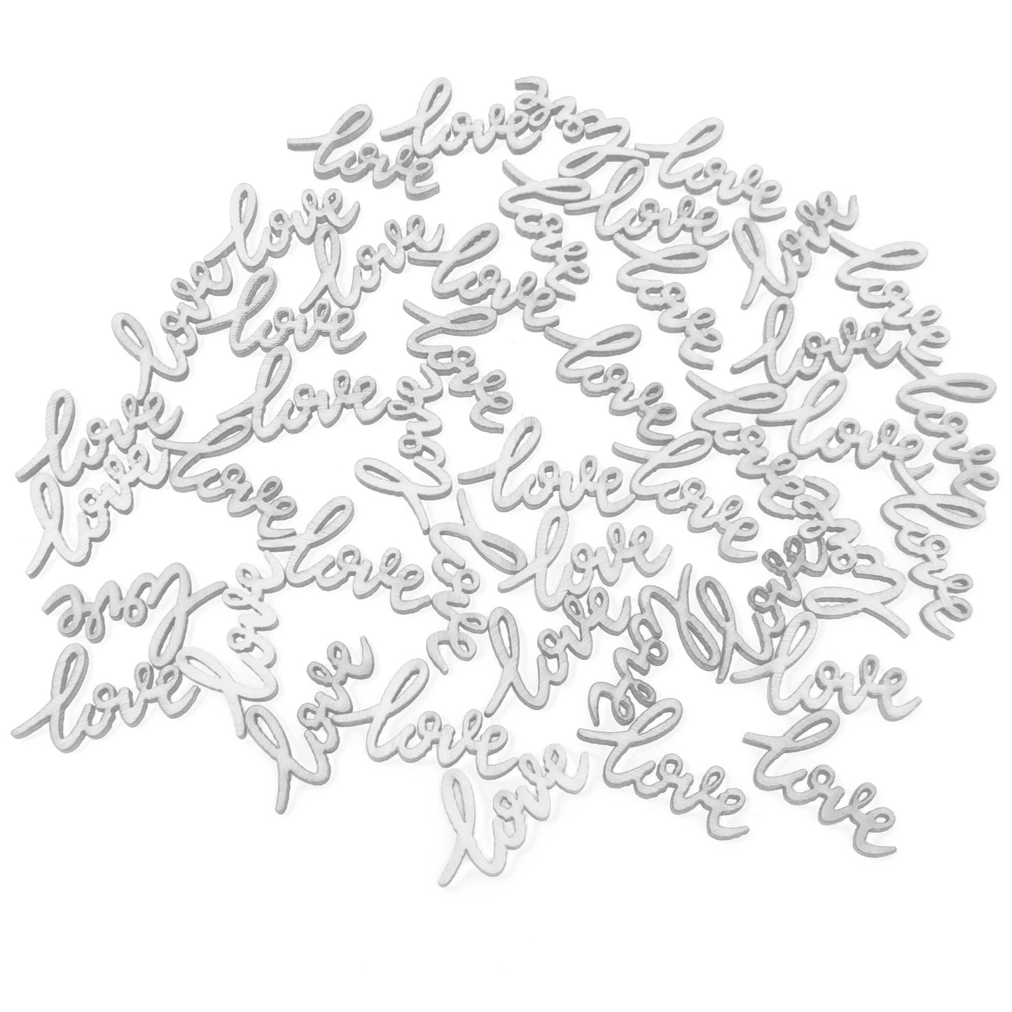25mm Mini Wooden Love Letters
