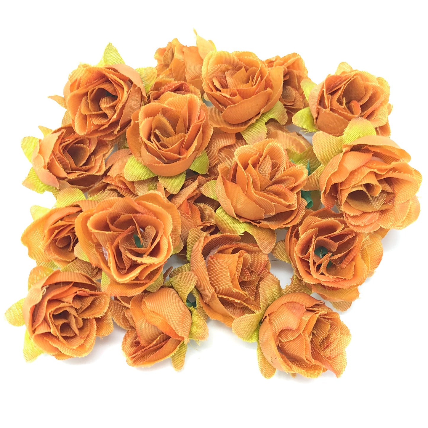 25mm Synthetic Rose Bud Flowers (Faux Silk) - Mini Rose Buds