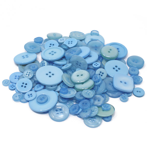 100g Bags Of Mix Acrylic & Resin Buttons