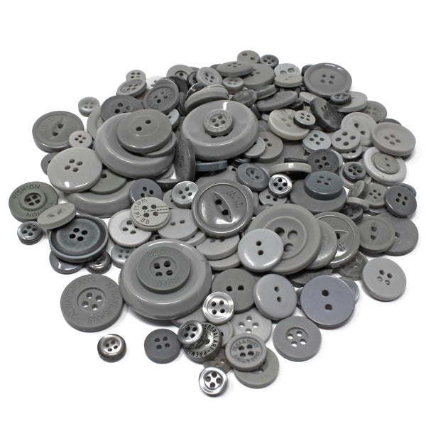 100g Bags Of Mix Acrylic & Resin Buttons