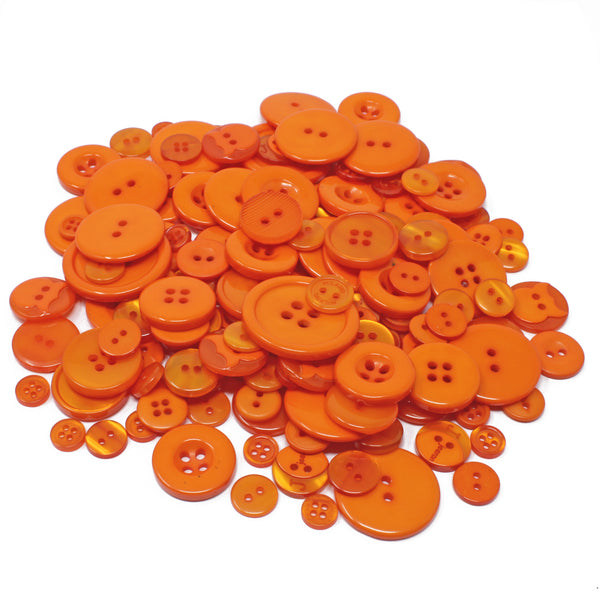 100g Bags Of Mix Acrylic & Resin Buttons