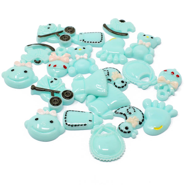 20 Mix Cute Resin Flatbacks