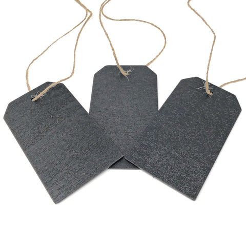 Wooden Chalkboard Tags for Wedding Table Names