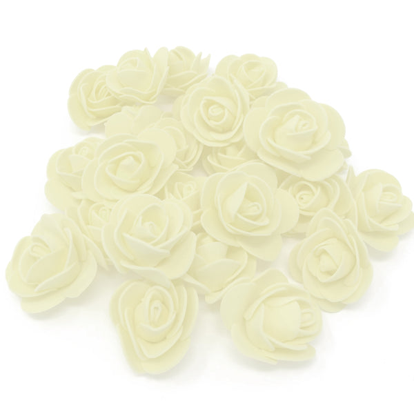 30mm Foam Rose Flowers